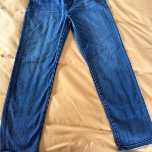 Liverpool Dark Blue Straight Leg Women's Jeans